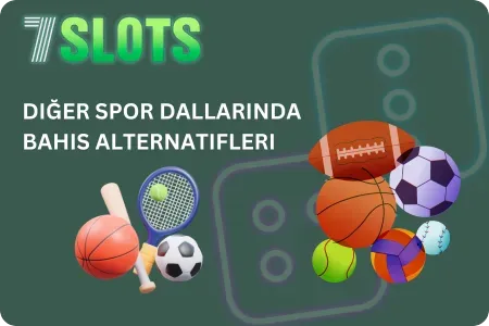 Futbol, basketbol, tenis ve diğer sporlar için bahis seçenekleri.